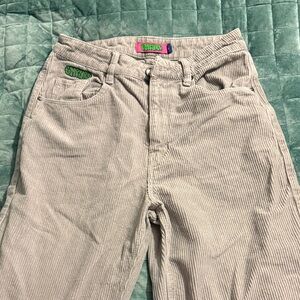 Empyre Grey Corduroy Women Jeans